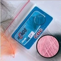 Перья утки CDC Hends CDC-13 pink фото