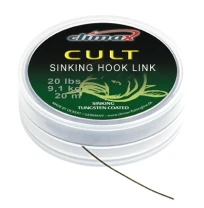 Поводковый материал Cult Hook Link 30lb 20m Camou фото