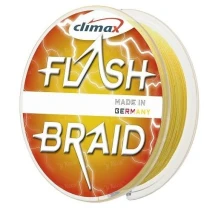 Шнур Climax Flash Braid 100м 0.18мм желтый фото