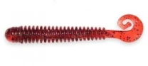 Силікон Crazy Fish Active Slug 7.1 см 8шт 11 Ruby - фото