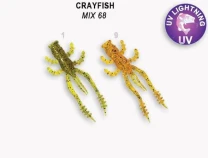 Силикон Crazy Fish Crayfish 1.8" M68 - фото