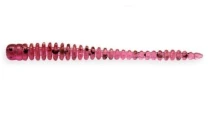 Силикон Crazy Fish Cruel Leech 2" 13 Purple Pepper - фото