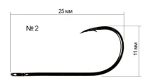 Крючки Crazy Fish Micro Jig Joint Hook №02  фото