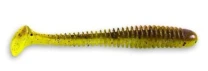 Силикон Crazy Fish Vibro Worm 3.4" 85mm 4d - фото