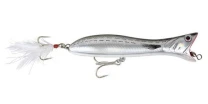 Воблер Savage Gear 3D Panic Popper 105F 01-Dirty Silver фото