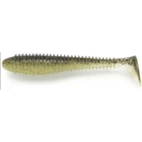 Keitech FAT Swing Impact 3.8" 443 Green Pumkin Shinner 6шт - фото