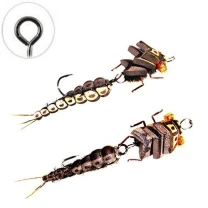 Приманка Strike Floating Jig Realistic Big Stone Double Brown FG31-02 фото