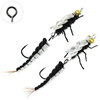 Приманка Strike Floating Jig Realistic Big Stone Double Silver-black FG83-02 фото
