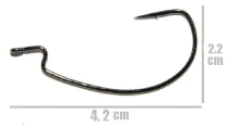 Крючки офсетные Gamakatsu Worm Offset EWG NS №1/0 фото