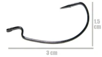 Крючки офсетные Gamakatsu Worm Offset EWG NS №04 фото