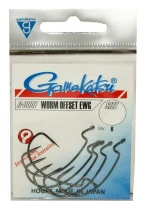 Крючки офсетные Gamakatsu Worm Offset EWG  фото