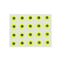 Глазки Sybai 3D Epocsy Eyes - Fluo Yllow 3.5мм фото