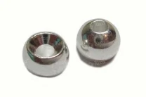 Головки латунные Hends Brass Beads 4.6mm BS Silver - фото