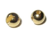 Головки вольфрамовые Hends Tungsten Beads small slot 2.3мм Gold - фото