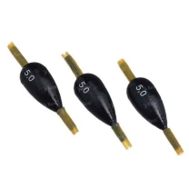 Груз оливка с кембриком Flagman Drop lead фото