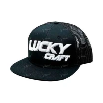 Кепка Lucky Craft Flat Black and White фото