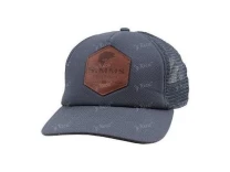 Кепка Simms Leather Patch Trucker Anvil фото