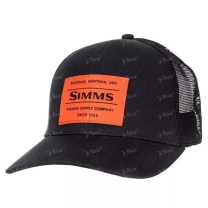 Кепка Simms Original Patch Trucker Black фото