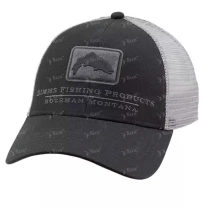 Кепка Simms Trout Icon Trucker Black фото