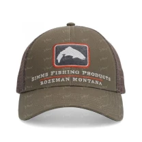 Кепка Simms Trout Icon Trucker Hickory фото