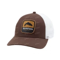 Кепка Simms Trout Patch Trucker Bark фото
