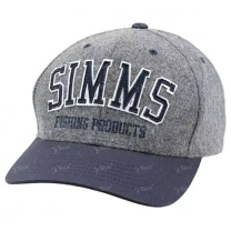 Кепка Simms Wool Varsity Cap Charcoal 257KK-01-O/S фото