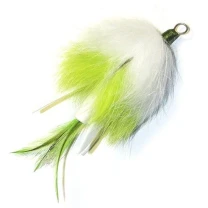Когут на судака Strike FG72 White-Green №2 фото