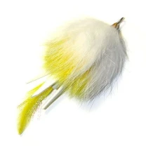Когут на судака Strike FG71 White-Yellow №2 фото
