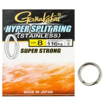 Кольца заводные Gamakatsu Hyper Split Ring фото