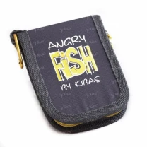 Кошелек для блесен Kibas Angry Fish M Yellow 41041 фото