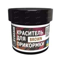 Краситель для прикормки G.Stream 80г Коричневый фото