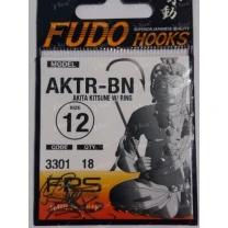 Крючки Fudo Akita Kitsune W/Ring 3301 №11 фото