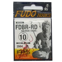 Крючки Fudo Bream красные 3504 №11 - фото