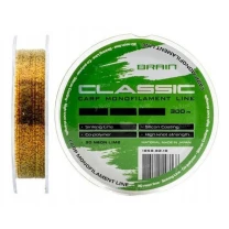 Леска Brain Classic Carp Line 3D neon lime 300m 0.33mm фото