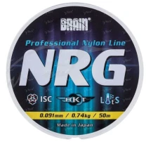 Леска Brain NRG 50m 0.074мм фото