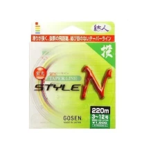 Леска Gosen Taper Line Style N 220м 0.285-0.47 фото