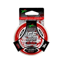 Леска Intech Khaki Ice Line red-brown 30m 0.10мм фото