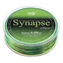 Леска Katran Synapse Eclipse neon-black 1000m 0.286mm - фото