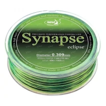 Леска Katran Synapse Eclipse neon-black 1000m 0.309mm - фото
