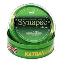 Леска Katran Synapse Eclipse neon-black 1000m фото