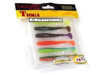 Силікон Lucky John Tioga 3.4" 6шт 140127-MIX1 - фото