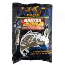 Макуха жареная дробленая 3KBaits 1кг Сладкая кукуруза фото