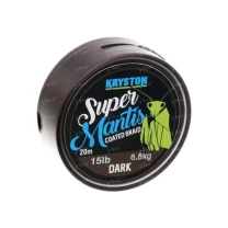 Поводковый материал в оплетке Kryston Super Mantis 20m 25lb Dark Silt - фото