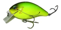 Воблер Megabass Z-Crank Cover Hacking Jr. 59F Blue Label Il Lime Cvhart Browm фото