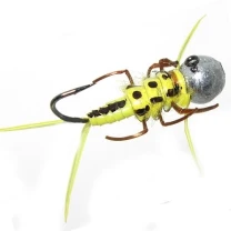 MG18-02 Micro Jig Realistic Stone Fly Nimph Olive 2г - фото