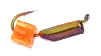 Мормышка Stream Гвоздик 7220-PL Кубик красный 2.0mm 0.35г - фото