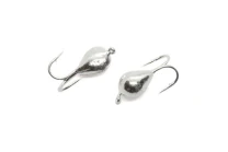 Мормышка Fishing ROI Коза 2.7мм Серебро - фото