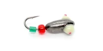 Мормишка Fishing ROI Овсинка з оком 2.0 мм чорна - фото