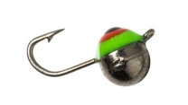 Мормышка Fishing ROI Полусфера с ушком 4.0мм 3140-W-BN6 - фото