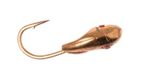 Мормышка Fishing ROI Семечка с отверстием 2.5мм медь - фото